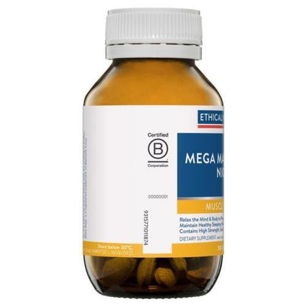 Ethical Nutrients Mega Magnesium Night Tablets 50 - OhYouLuckyDuck.com.au