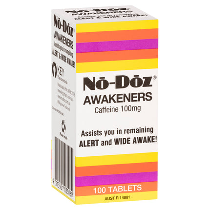 NoDoz Awakeners 100 Tablets