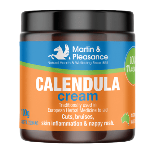 Martin & Pleasance Calendula Herbal Cream Jar 100g - OhYouLuckyDuck.com.au