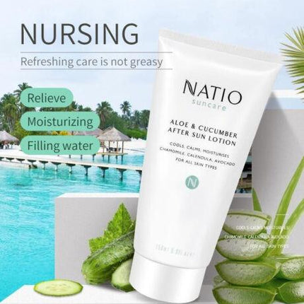 Natio Suncare Aloe & Cucumber After Sun Lotion 150ml - OhYouLuckyDuck.com.au