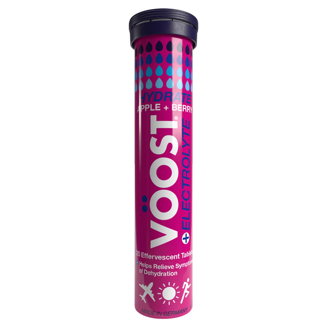 Voost Hydrate Apple + Berry Effervescent 20 Tablets