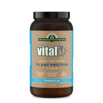 Vital Pea Protein Isolate Vanilla Powder 500g - OhYouLuckyDuck.com.au