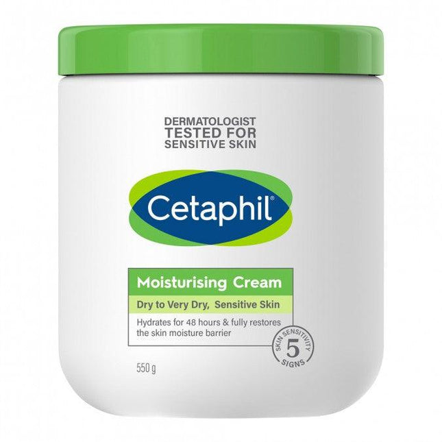 Cetaphil Moisturising Cream 550G - OhYouLuckyDuck.com.au