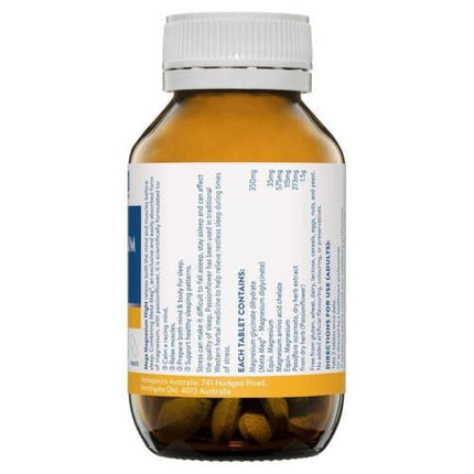 Ethical Nutrients Mega Magnesium Night Tablets 50 - OhYouLuckyDuck.com.au