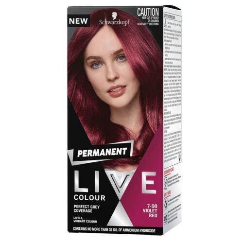 Schwarzkopf Permanent LIVE Colour 7.98 Violet Red - OhYouLuckyDuck.com.au