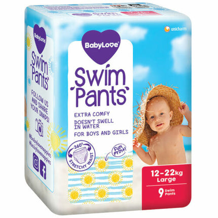 BabyLove Swim Pants Large 9 Pack - OhYouLuckyDuck.com.au