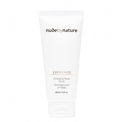 Nude by Nature Exfoliating Facial Scrub 100ml - OhYouLuckyDuck.com.au