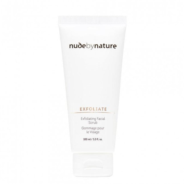 Nude by Nature Exfoliating Facial Scrub 100ml - OhYouLuckyDuck.com.au