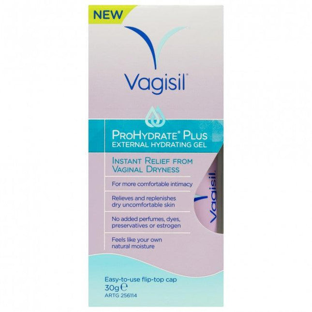 Vagisil Prohydrate External Hydrating Gel 30g - OhYouLuckyDuck.com.au