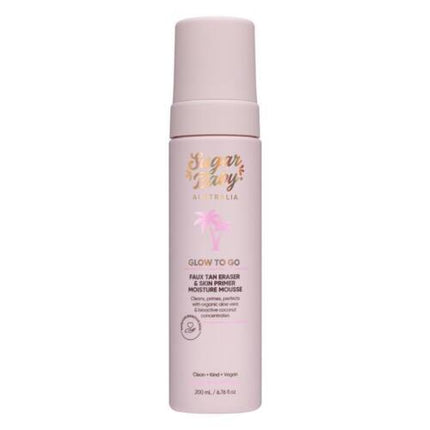 Sugar Baby: Glow To Go Faux Tan Eraser & Skin Primer Moisture Mousse - OhYouLuckyDuck.com.au