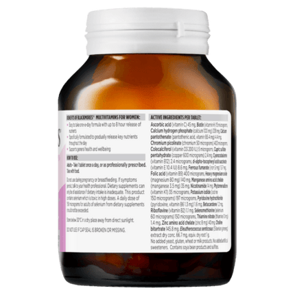 Blackmores Multivitamin for Women Tablets 90 - OhYouLuckyDuck.com.au