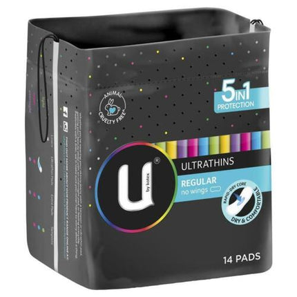 U By Kotex Ultrathin Regular 14 - OhYouLuckyDuck.com.au