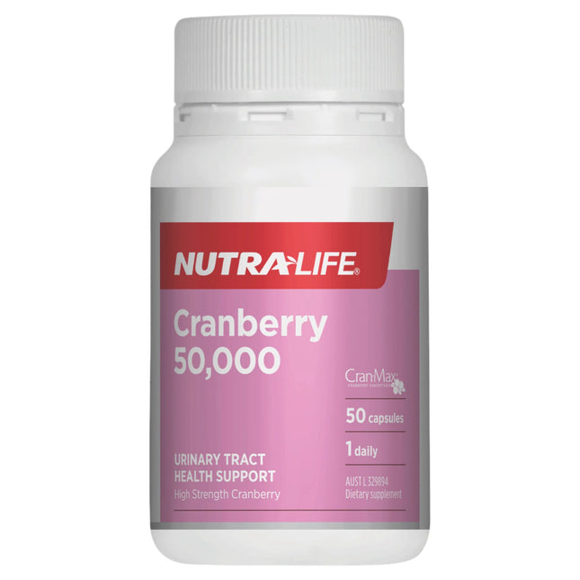 Nutra-Life Cranberry 50,000 50 Capsules