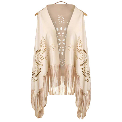 Ginger Bear Boutique CJ Classic Folk Suede Mid Length Vest
