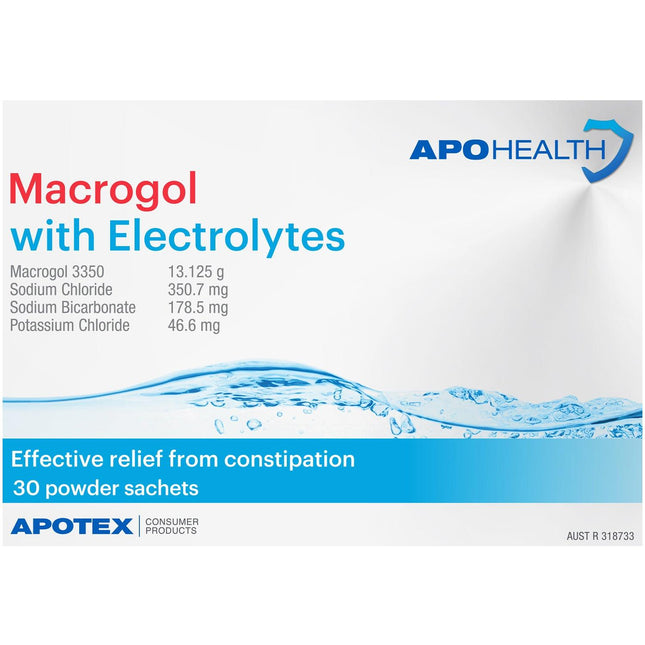 APO Macrogol With Electrolytes Sachets 30
