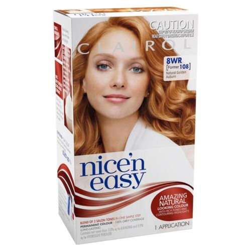 Clairol Nice N’ Easy 8WR Natural Gold Auburn - OhYouLuckyDuck.com.au