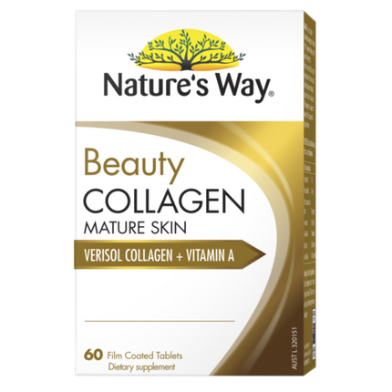 Nature's Way Beauty Collagen Mature Skin 60 - OhYouLuckyDuck.com.au