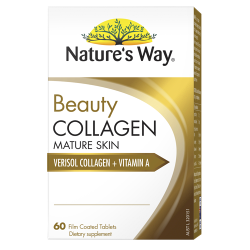 Nature's Way Beauty Collagen Mature Skin 60 - OhYouLuckyDuck.com.au