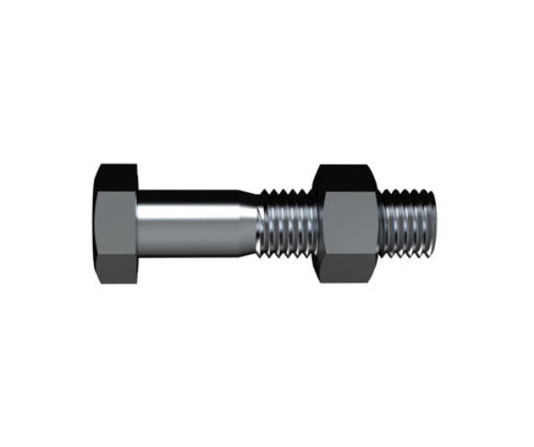 Zenith Bolt & Nut Hi-T Zinc M12 x 75 1 Pack