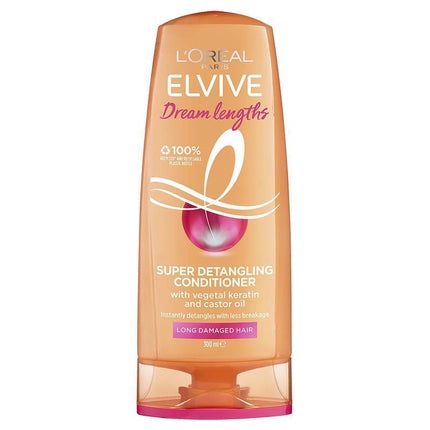 Loreal Paris Dream Lengths Detangling Conditioner 300ml - OhYouLuckyDuck.com.au