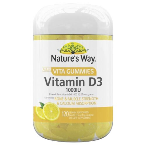 Nature's Way Adult Vita Gummies Vitamin D 120 - OhYouLuckyDuck.com.au