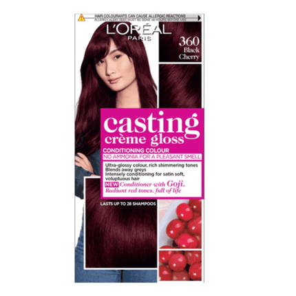 Loreal Cast Crème 360 Black Cherry - OhYouLuckyDuck.com.au