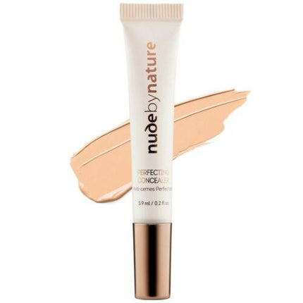 Nude by Nature Perfecting Concealer 02 Porcelain Beige 5.9ml - OhYouLuckyDuck.com.au