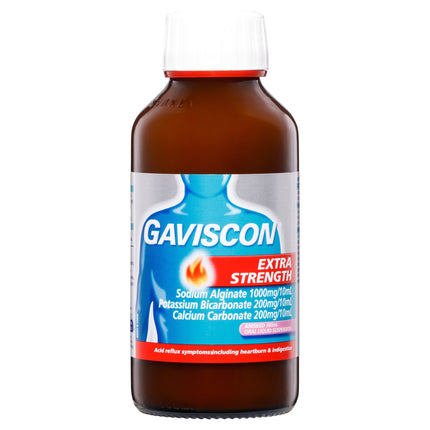 Gaviscon Extra Strength Oral Liquid Suspension 300mL â€“ Aniseed Flavour