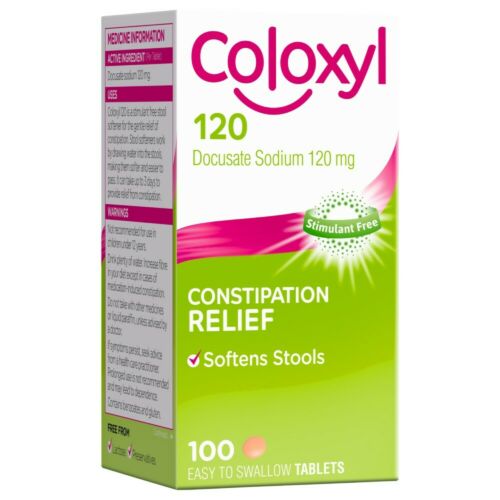 Coloxyl 120mg 100 Tablets - OhYouLuckyDuck.com.au
