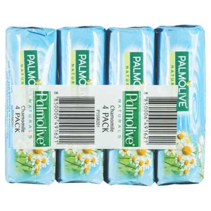 Palmolive Naturals Balanced & Mild With Chamomile Soap 4 Pack - OhYouLuckyDuck.com.au