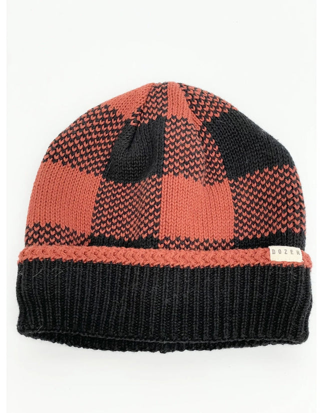 Woolgoolga Baby Boys Wool Beanie Red Size S