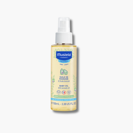 Mustela Massage Oil Spray 100Ml - OhYouLuckyDuck.com.au