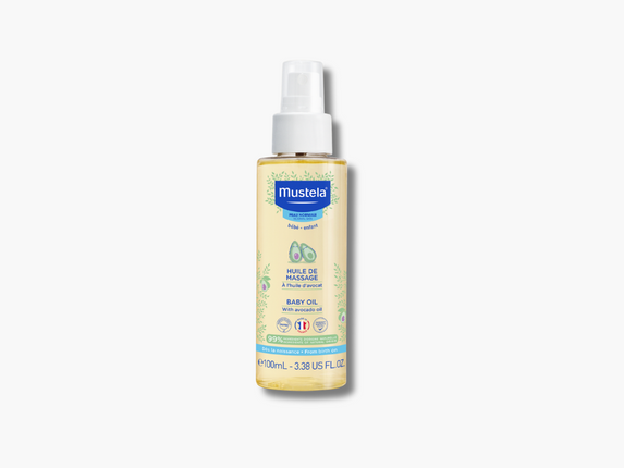 Mustela Massage Oil Spray 100Ml - OhYouLuckyDuck.com.au