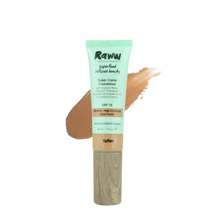 Raww Superfood Camouflage Foundation Vanilla - OhYouLuckyDuck.com.au