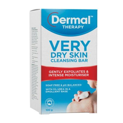 Dermal Therapy Very Dry Skin Cleansing Bar 100g - OhYouLuckyDuck.com.au