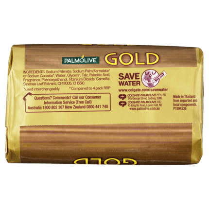 Palmolive Daily Deodorant Protection Soap Gold 10 Pack - OhYouLuckyDuck.com.au