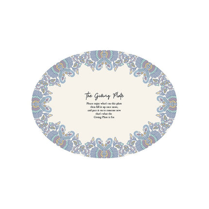 Baroque Giving Plate Ceramics