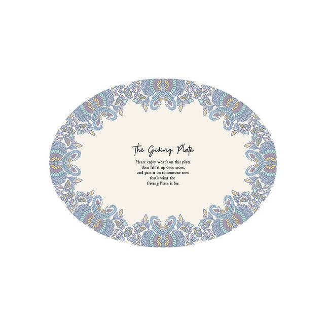 Baroque Giving Plate Ceramics