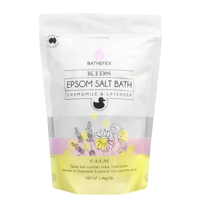 Bathefex Epsom Salt Kids Calm Chamomile and Lavender 1.4Kg