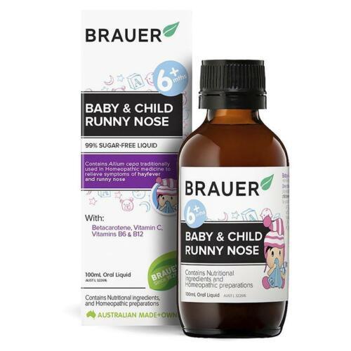 Brauer Baby & Child Runny Nose Relief 100ML - OhYouLuckyDuck.com.au