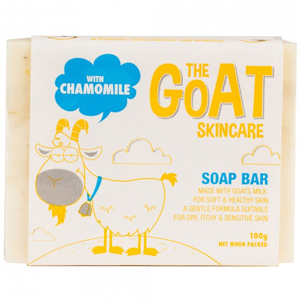 The Goat Skincare Soap Bar Chamomile 100G - OhYouLuckyDuck.com.au