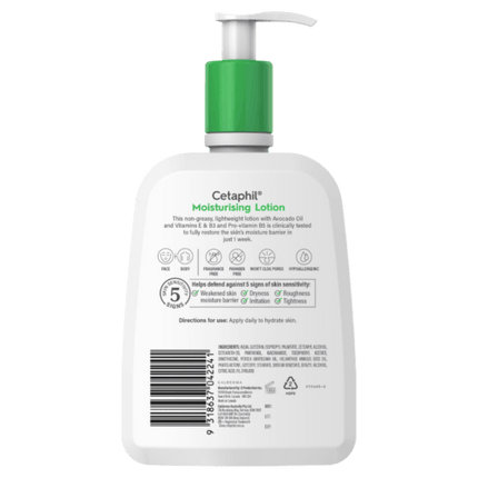 Cetaphil Moisturising Lotion 500mL - OhYouLuckyDuck.com.au