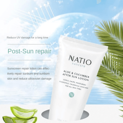 Natio Suncare Aloe & Cucumber After Sun Lotion 150ml - OhYouLuckyDuck.com.au