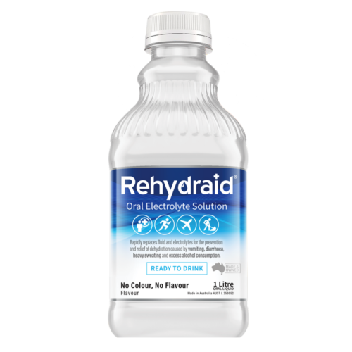 Rehydraid Oral Electrolyte Drink No Flavour No Colour 1L - OhYouLuckyDuck.com.au