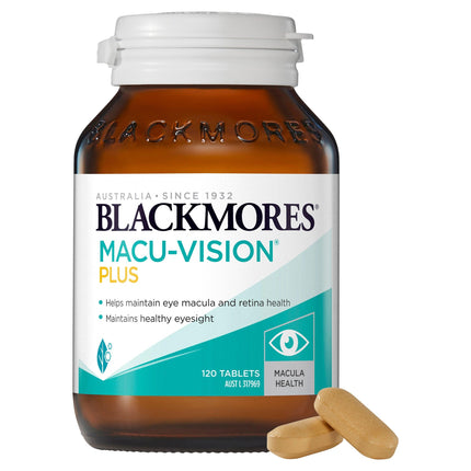 Blackmores Macu-Vision Plus 120 Tablets - OhYouLuckyDuck.com.au