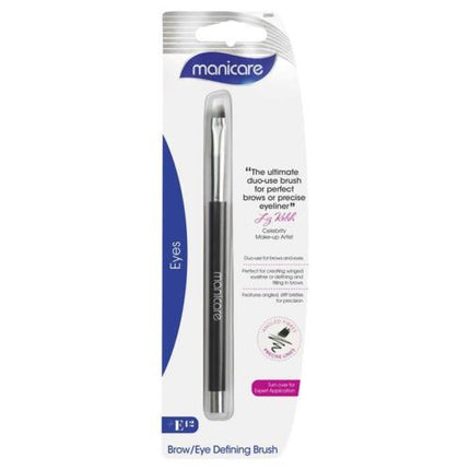 Manicare E12 Brow-Eye Definer Brush - OhYouLuckyDuck.com.au