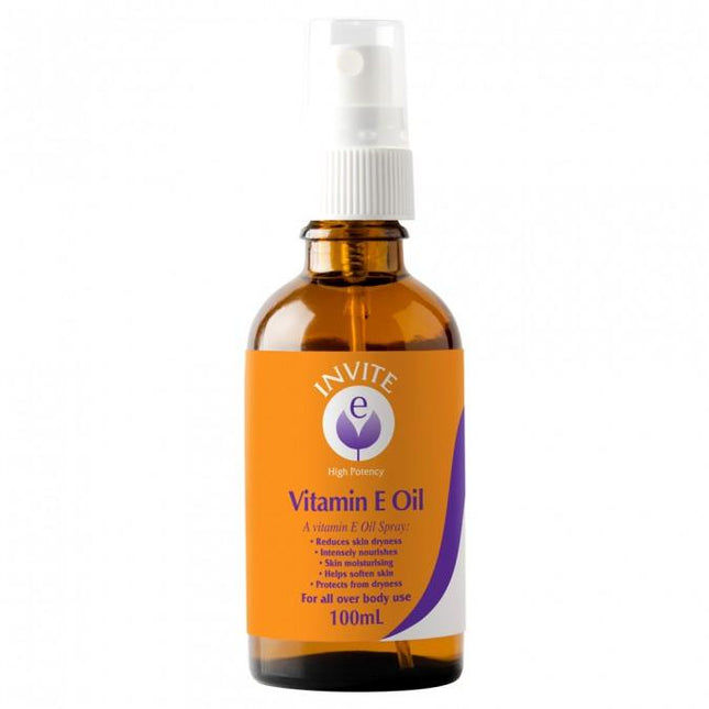 Invite E Oil Spray 100mL - OhYouLuckyDuck.com.au