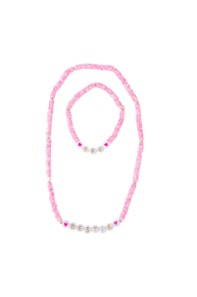 Great Pretenders Bestie Necklace and Bracelet Set