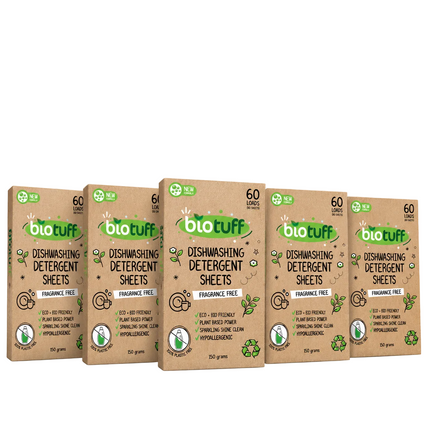 BioTuff Dishwasher Detergent Sheets