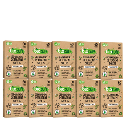 BioTuff Dishwasher Detergent Sheets